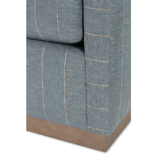 Picture of Quick Ship Allie Swivel - Indigo Kid-proof Stripe